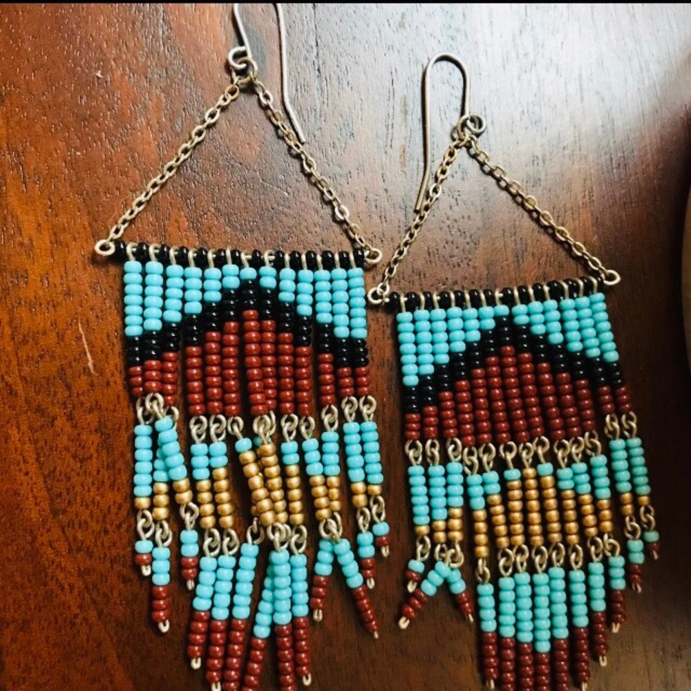 Aztec Earrings